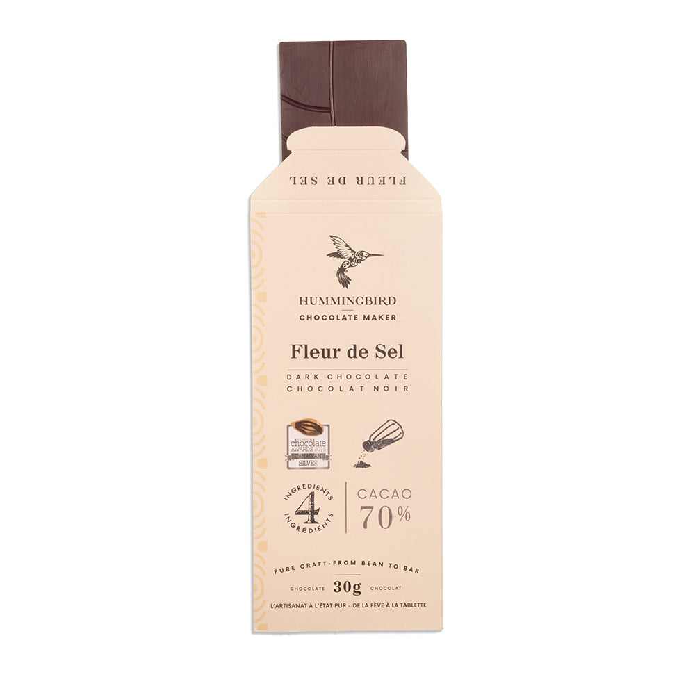 30g Bar - Fleur de Sel 70% Case of 12