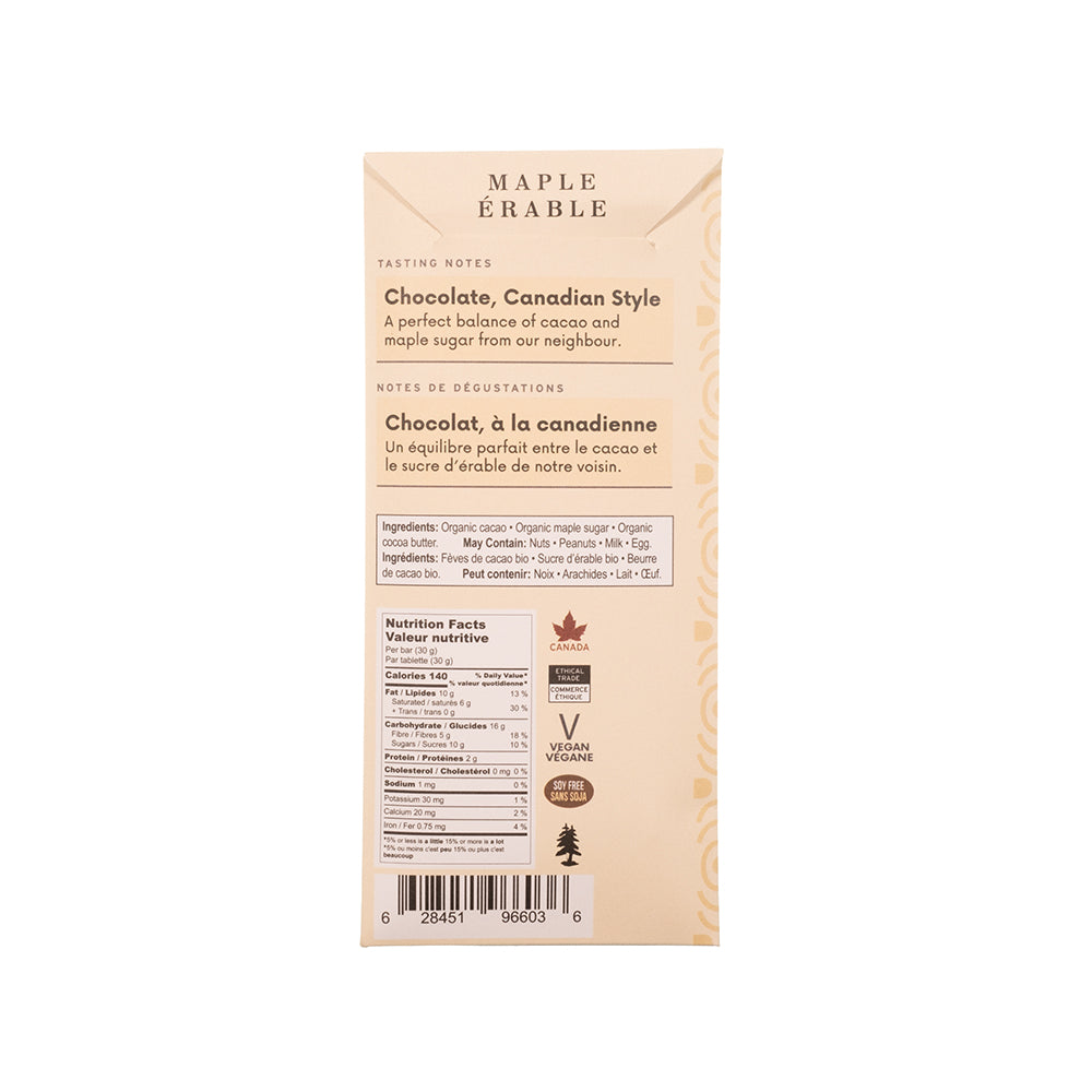 30g Bar - Maple 65% Case of 12