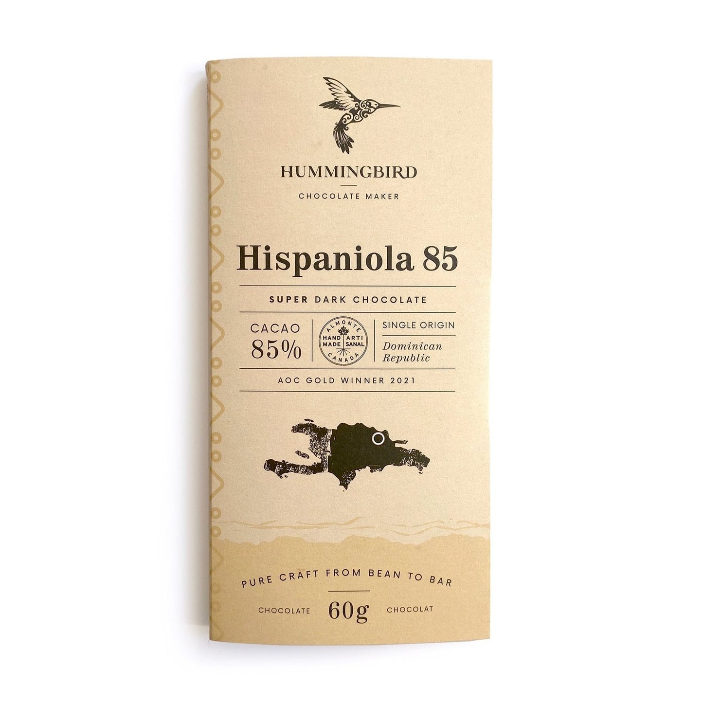 60g Bars - Hispaniola 85% Case of 12