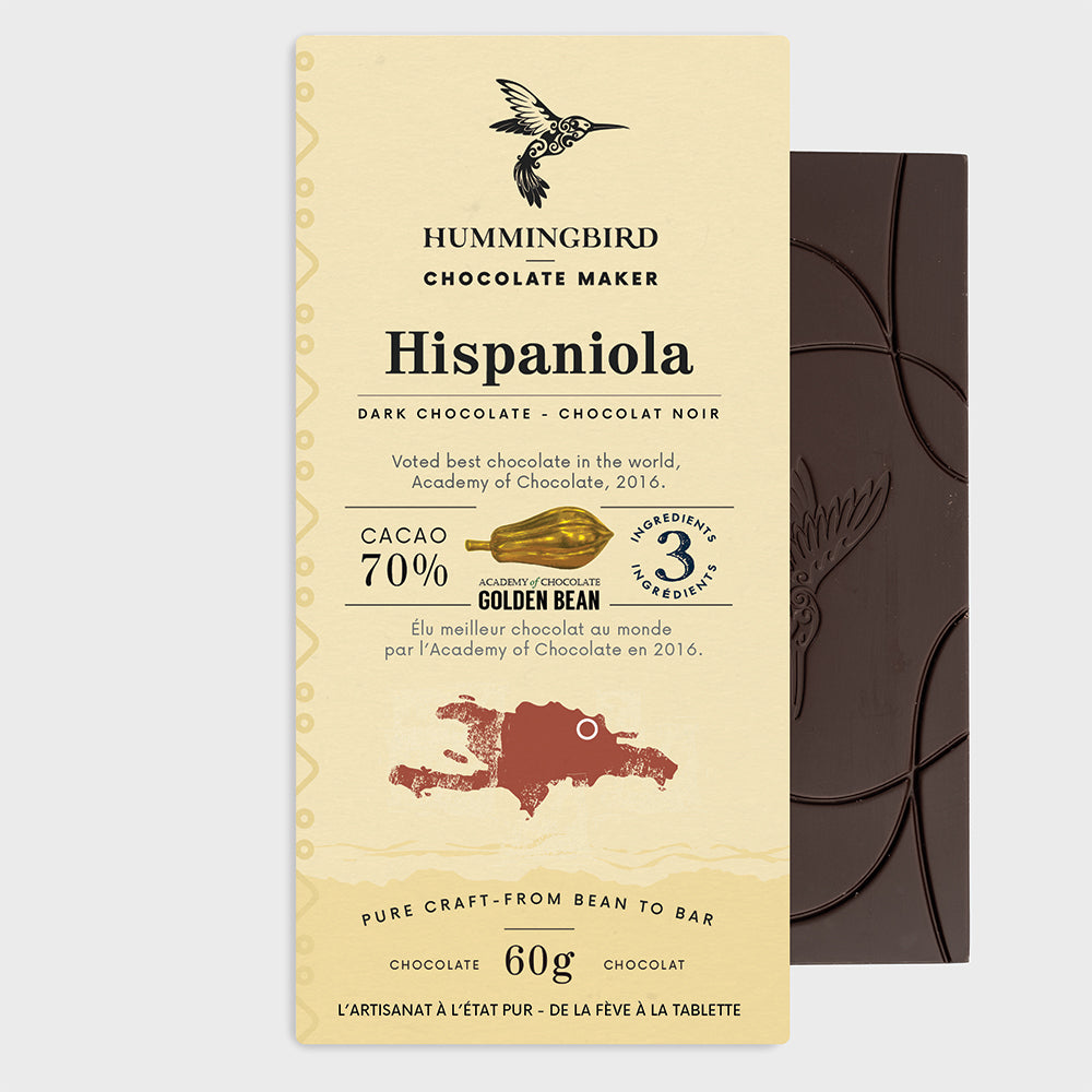60g Bars - Hispaniola 70% Case of 12