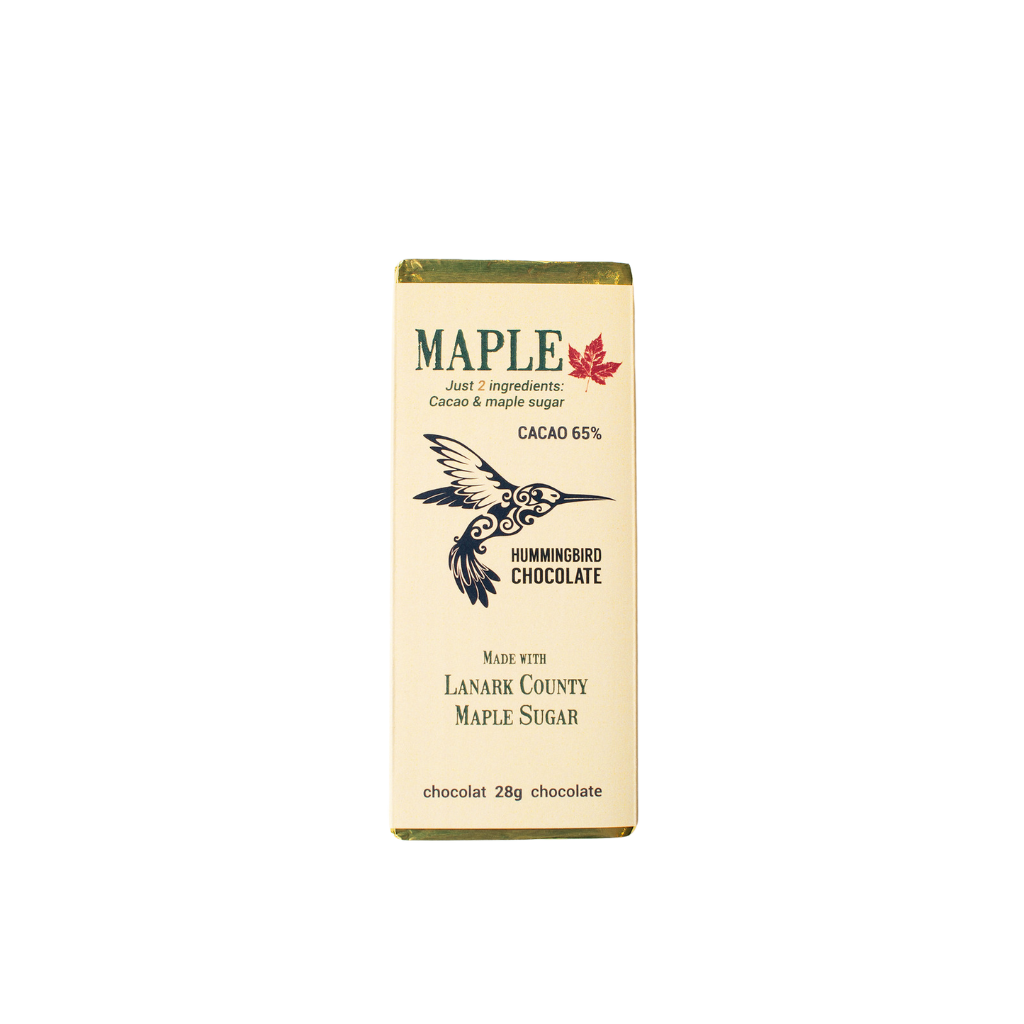 28g Bar - Maple 65% Case of 12